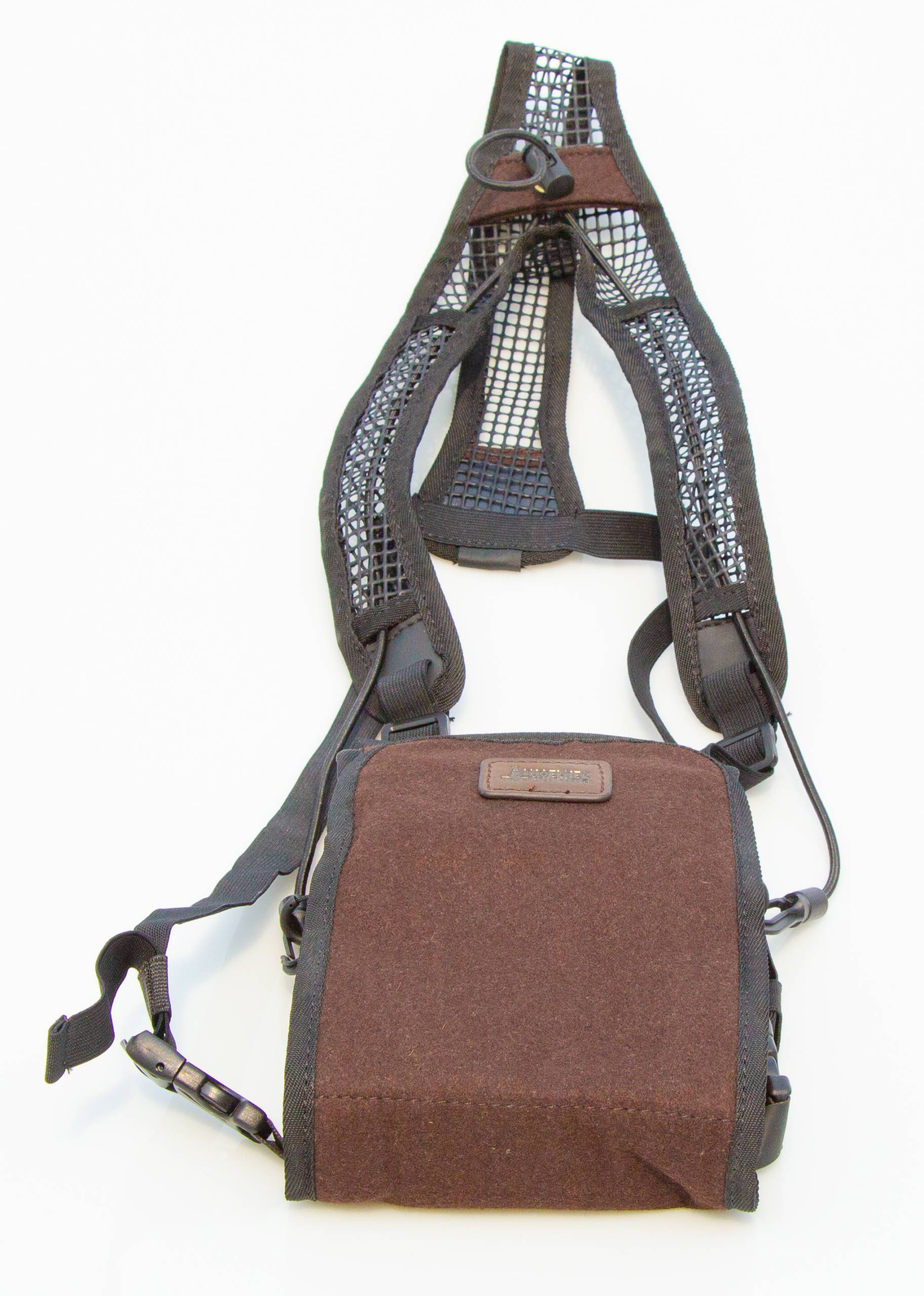 Mjølner hunting - Binocular Strap/Cover XL - Dark brown (Størrelse: One size)