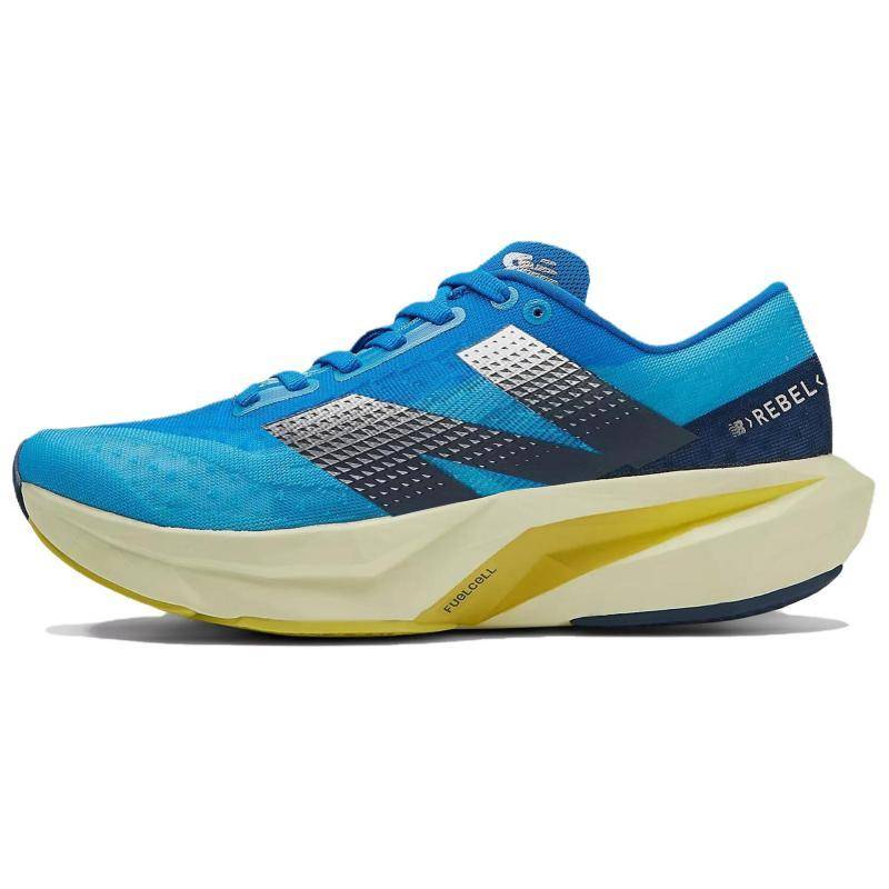New Balance Dam FuelCell Rebel V4 'Spice Blue Limelight' Damsneakers WFCXLB4 cm blå
