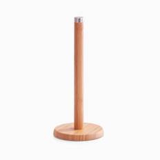Køkkenrulleholder i bambus - Natur - 14cm x 14cm x 32cm - Erika