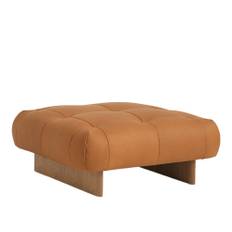 HAY - Quilton Lift Ottoman Water-Based Lacquered Oak Base Full Upholstery Sense - Fotpallar - Doshi Levien - Trä