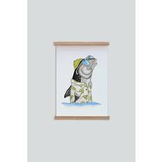 Mackerel Lemon Plakat