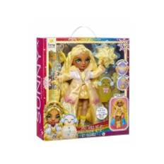 MGA Entertainment Rainbow High Winter Wonderland Doll - Sunny (Yellow), doll