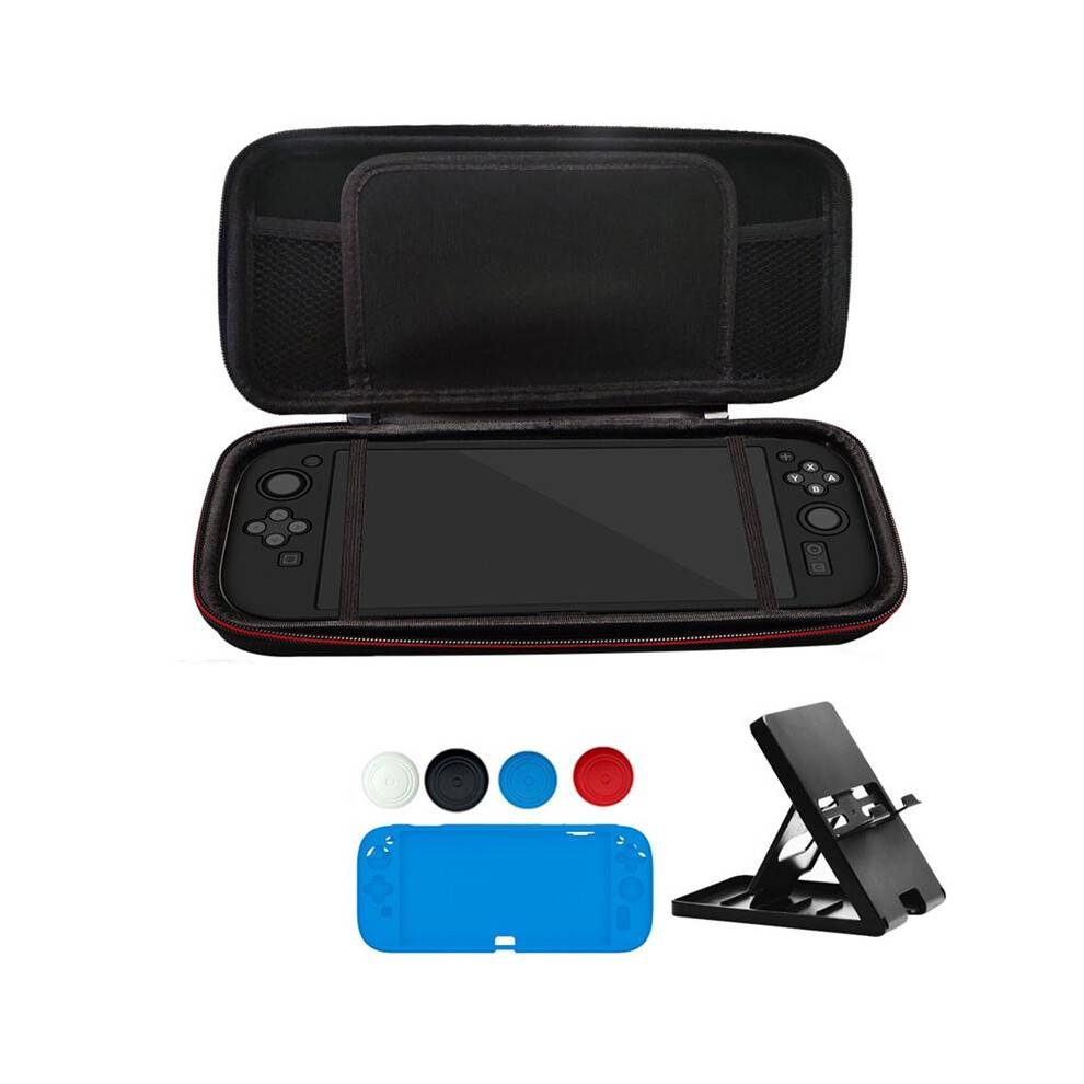 For 2 Game Console Bag Gamepad Controller Accessories Hard Case Storage Travel Suitcase Carrying Case A