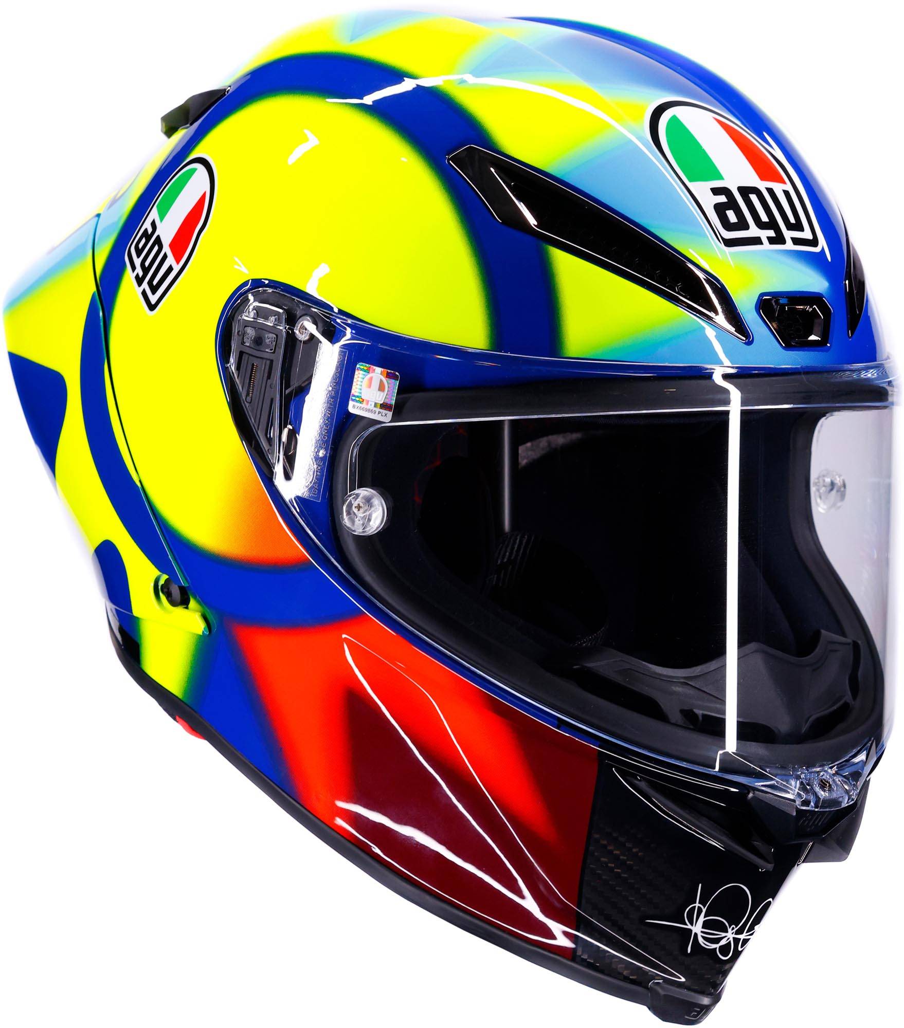 AGV Pista GP RR S Soleluna 2021 Hjelm