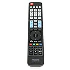 VINABTY Fjärrkontroll AKB72914202 AKB33871420 för LG TV 19LH2000-ZA 19LS4D-ZB 42PG100R-ZA 50PG100R-ZA LGM1962D-WC.AEU M197WDL M197WDP-PC M2062D 2262DL M2262DP-C M227WDP-PC M227WDP-PZ M237WDP-PC