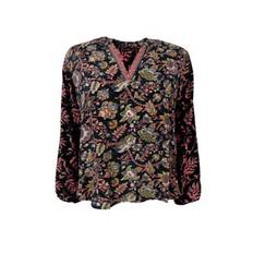 BCLUNA KAFTAN BLOUSE FOREST MIX