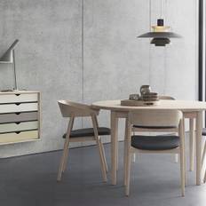 Andersen Furniture Classic 290 rundt spisebord - eg hvidolieret - Ø110 cm.