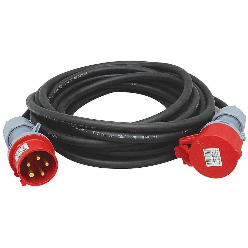 Malmbergs Skarvkabel CEE 32A 3-fas IP44 5G6 10m