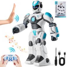 RC Robot Legetøj, Talende og Dansende, Gestik og Stemme, Fjernbetjening, Programmerbar Robot