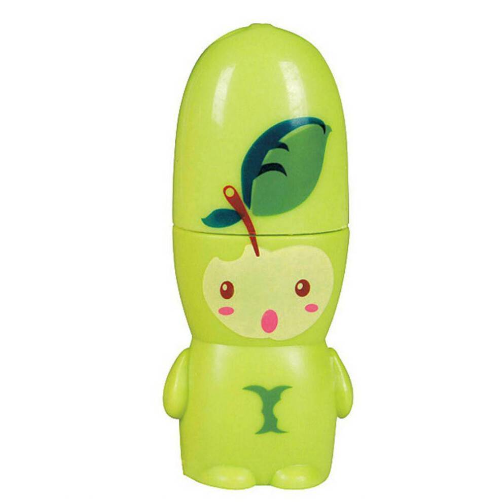 (Green)Fruit Character Mini Handheld Fan With Portable Design For Kids Summer Use Gift