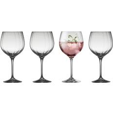Lyngby Glas Gin & Tonic Olivia 67 cl 4 st - H:21,8cm Dricksglas Från Magasin - Klar (H:21,8cm)