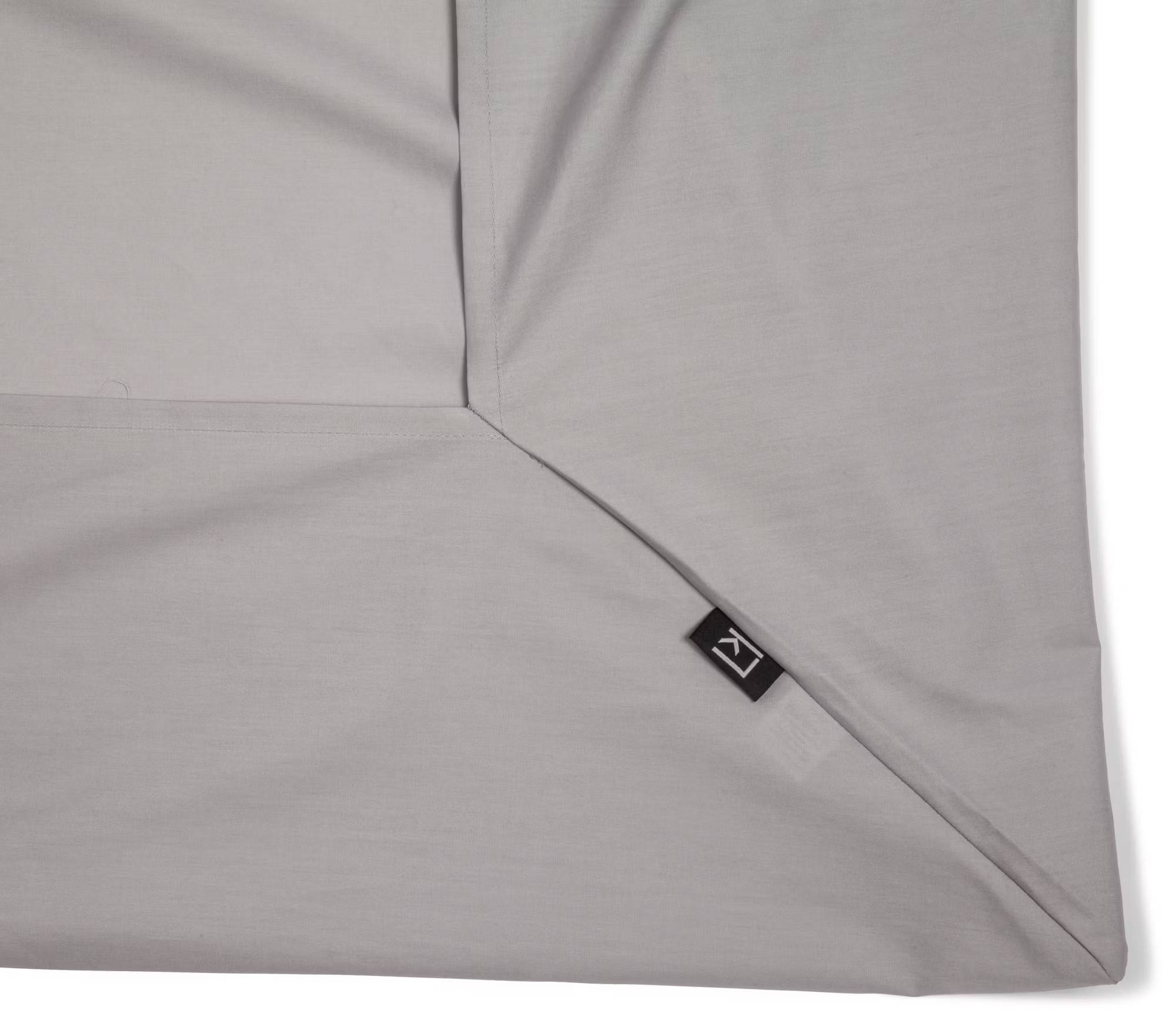 Kuvertlakan Percale Ljusgrå Kosta Linnewäfveri