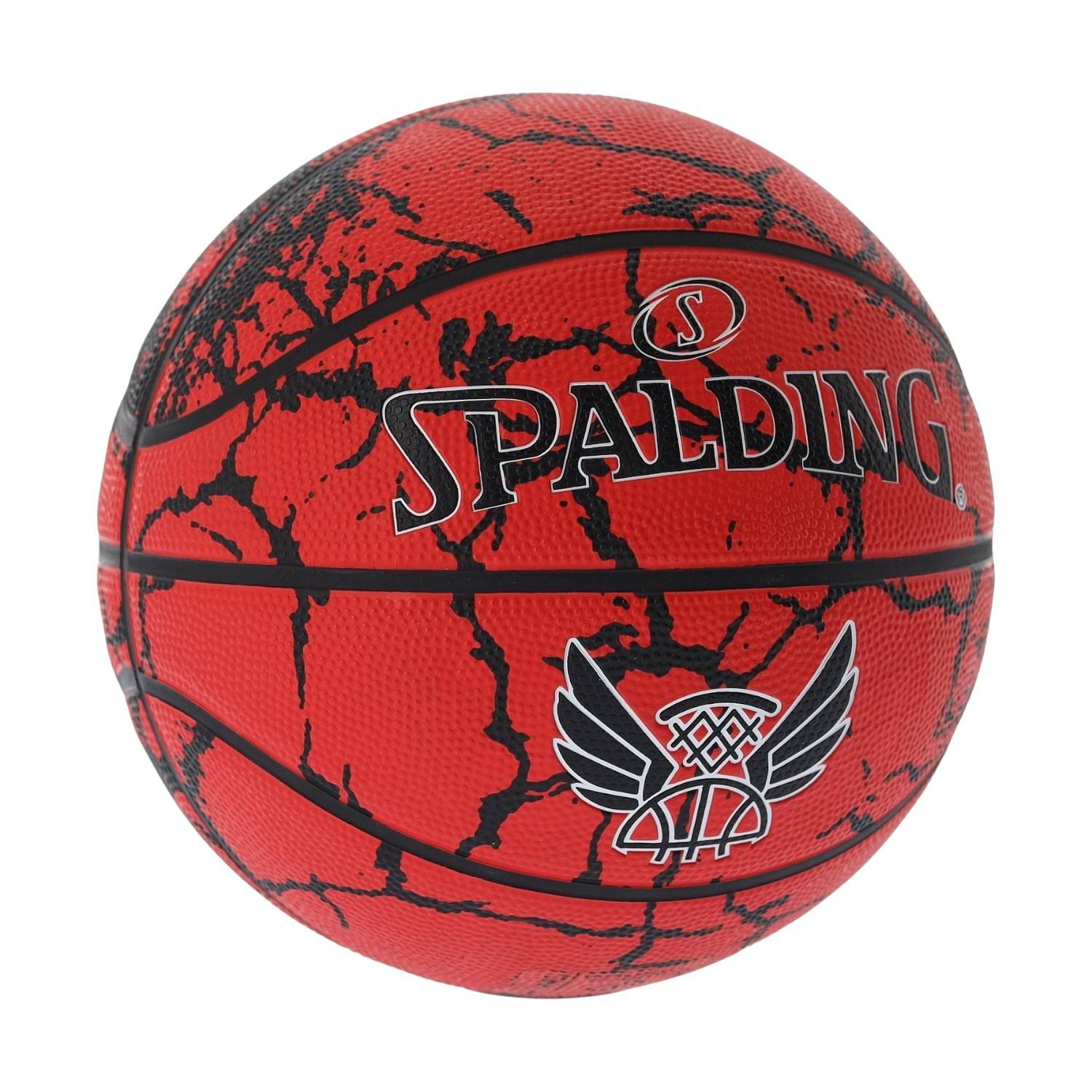 Spalding Basketball Red Flight Crack Outdoor Str.5.
