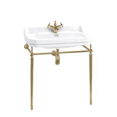 Burlington Ställning till Tvättställ Standard (Mässing/80cm)
