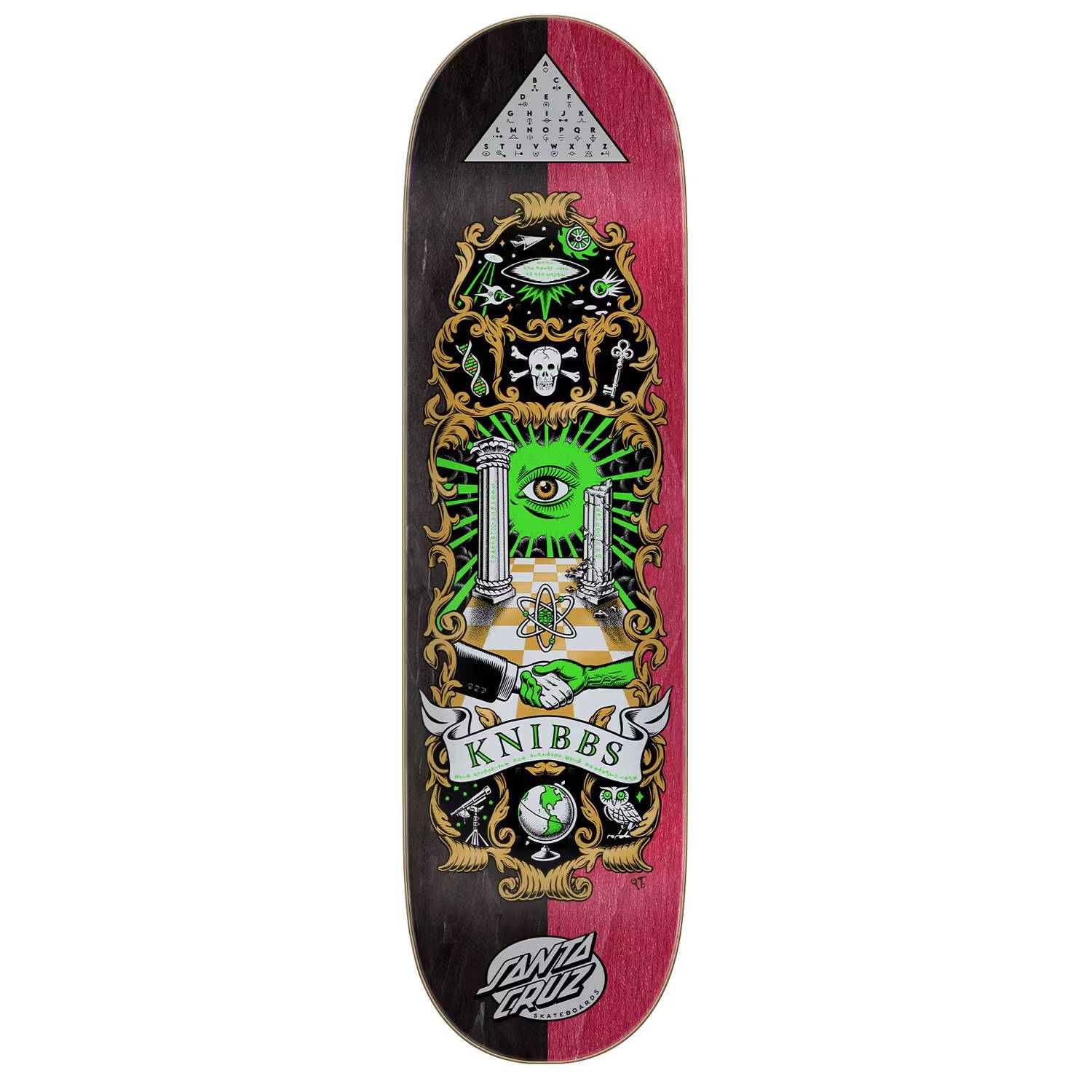 Skateboard Santa Cruz Knibbs Cryptic 8.5"