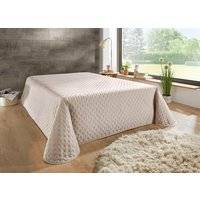 Överkast med quiltning och bandkant, Beige, Storlek 914 (Dubbelsäng, 270x210 cm) - 914 (Doppelbett, 270x210 cm)