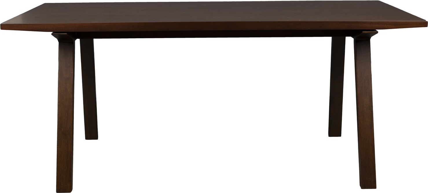 Spisebord Dutchbone Adamello 180x95x75 cm mørk natur askefiner gummitræ.