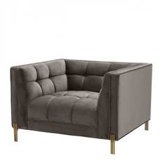 Chair Sienna Savona Dark Grey Velvet