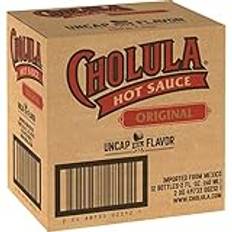 Cholula Original varm sås, 60 ml, förpackning med 12