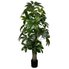 Kunstig Lykkekastanje træ - Højde 170 cm - Store og dekorative blade - Kunstig gulvplante