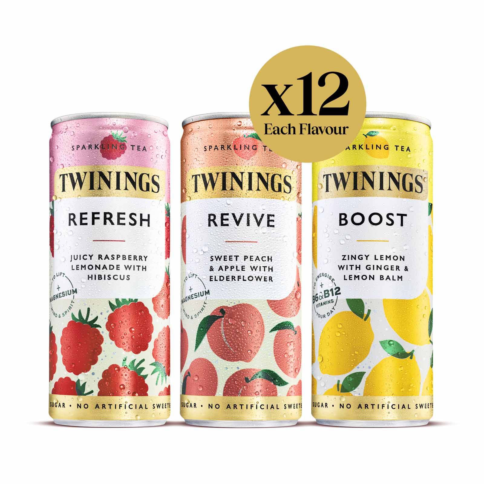 Mixed Sparkling Tea 36 Pack - Default Title