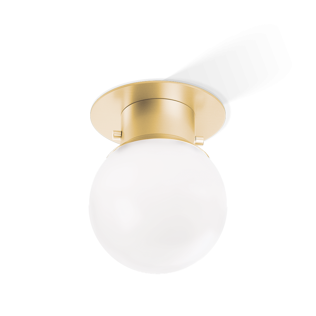 Globe 20 loftlampe IP44 Decor Wather - Mat guld 24 ct