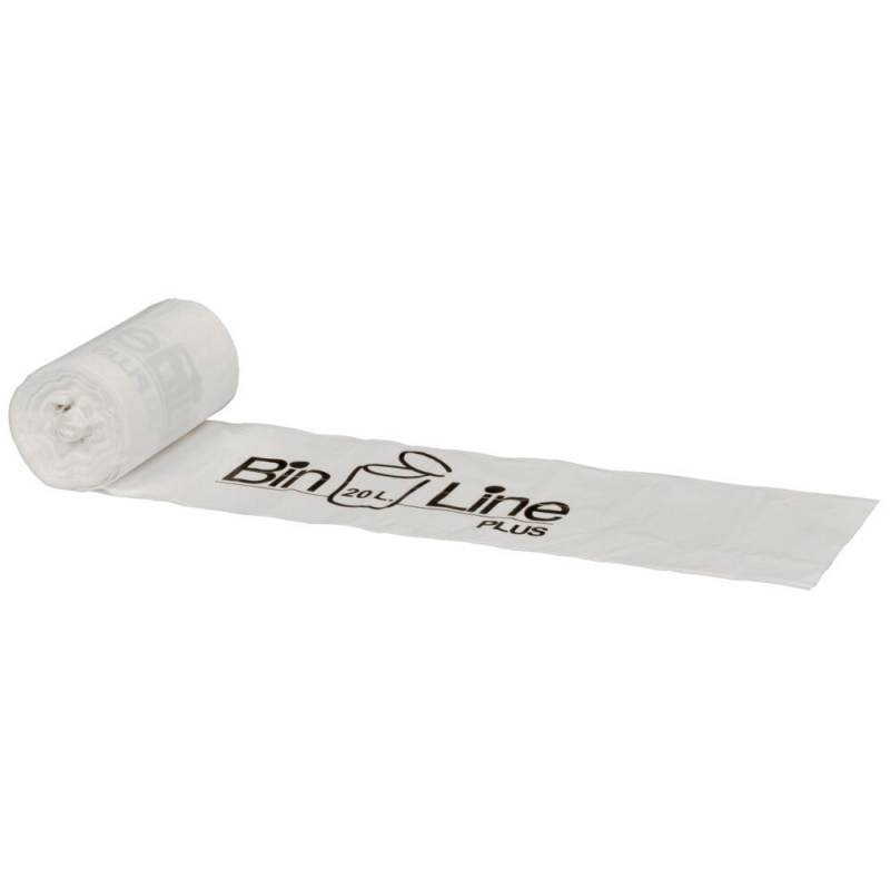 Bin-Line Plus spandepose med stjernebund 20 liter LLDPE/virgin 38,5x77,5cm klar