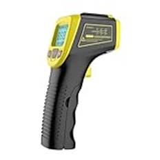 MIUYTRN Infraröd termometer LCD-skärm beröringsfri pyrometer GM320/550 Industriell digital IR temperaturmätare -50~550 ℃ grader Celsius cuicui(Grön)