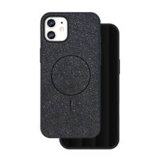 iPhone 11 Glitter Thin Skal - MagSafe Kompatibel - Svart