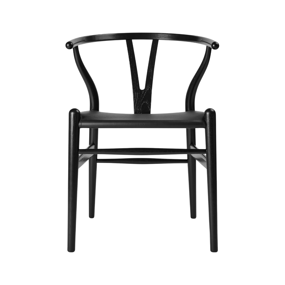 Wegner | CH24P Y-stol | Læder | Carl Hansen & Søn