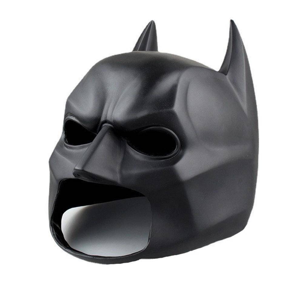 Superhjälte Batman Mask Svart Huvudbonad Halloween Kostymtillbehör