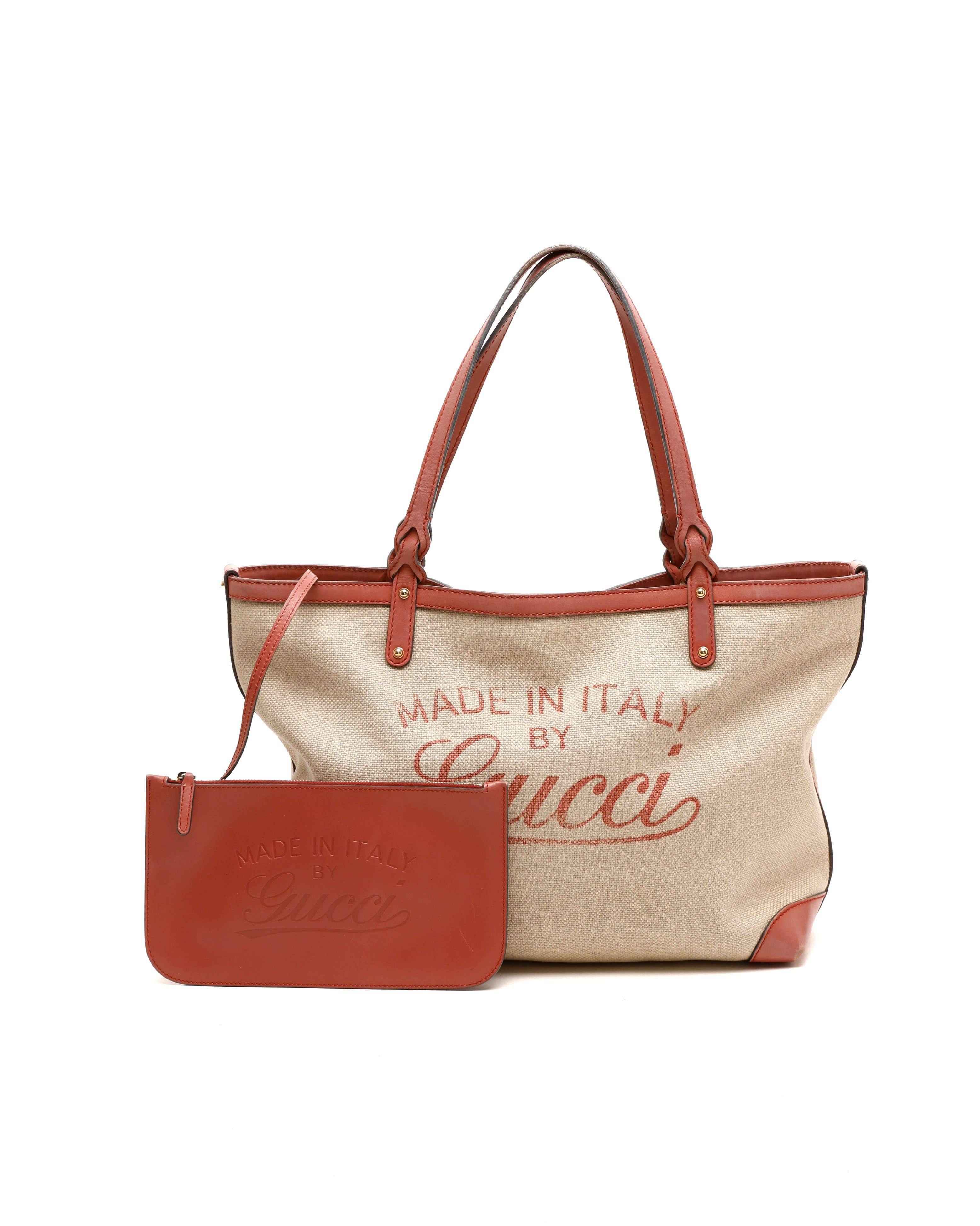 Gucci Craft Tote Bag - Beige - One Size