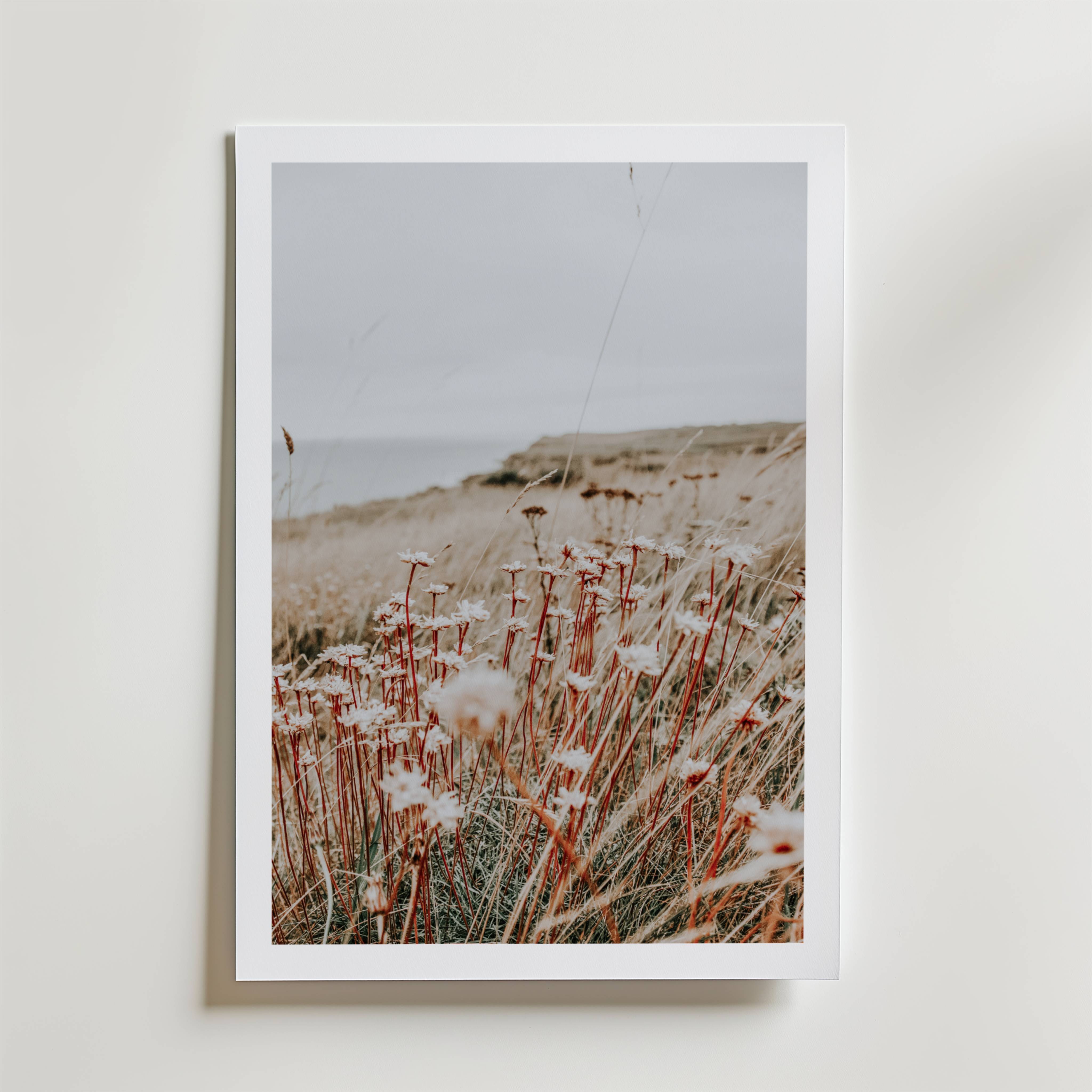 Rustic Meadow Poster - Premium Canvas 30x40 cm