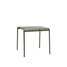 HAY - Palissade Table - Olive - 90x82,5 cm - Udendørs spiseborde - Ronan & Erwan Bouroullec - Grøn - Metal