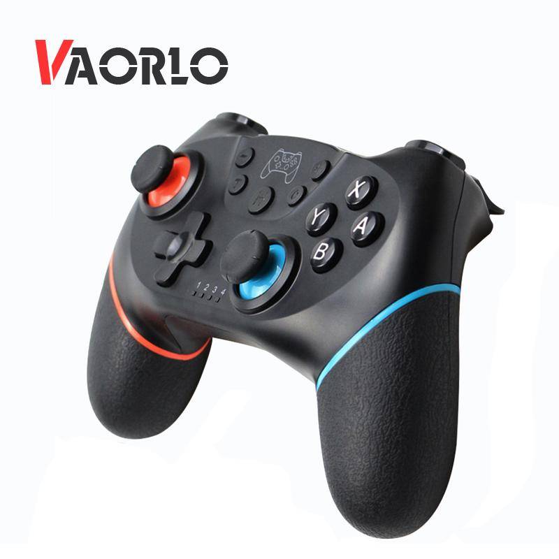VAORLO Wireless Support Bluetooth Gamepad För Nintendo Switch Pro NS Game Joystick Controller För Switch Console Med 6-axlig