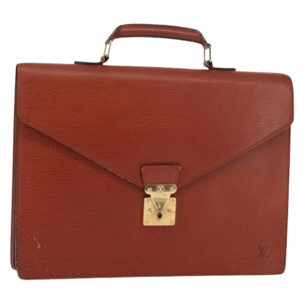 Louis Vuitton Vintage Pre-owned Vintage Håndtaske - Vintage - Dame - Brun - ONE SIZE - Læder