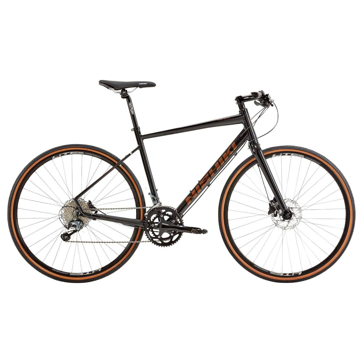 Nishiki Pro SLD herr Pianosvart - Small 18"