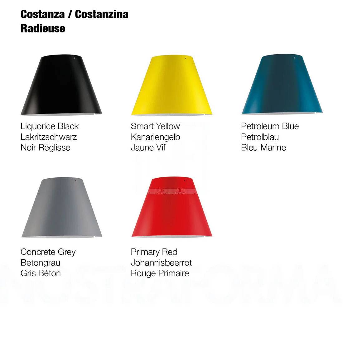 Costanzina D13 SPI pendel luce plan - Petroleum blue