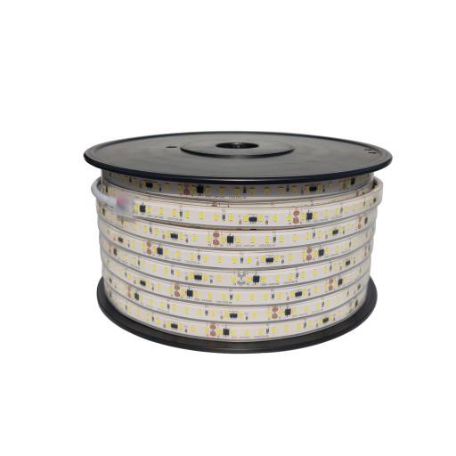 LED Strip 230V 5m 10W 2700K RA90 900 lumen IP66 10cm klip dæmpb