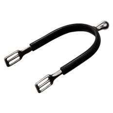 FEELING 'Polo' Gummiklädda Sporrar i Rostfritt Stål (Men size, Neck : 30 mm)