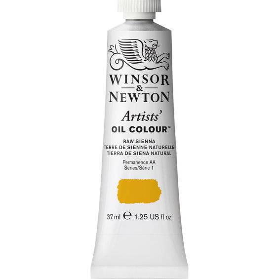 Winsor & Newton Artists' oljefärg 37 ml Raw Sienna 552 - Orange