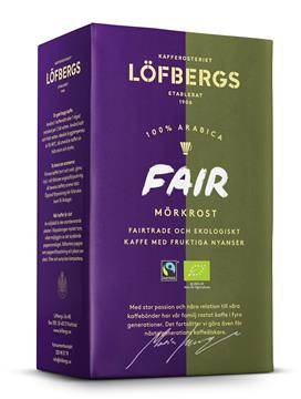 Kaffe LÖFBERGS Fair Dark Eko/FT 450g