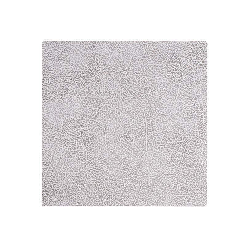 LindDNA - Dækkeserviet - Square - Small - Hippo - Hvid/Grå