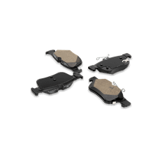 OPTIMAL BP-10340 Bromsbeläggsats Bakaxel förberett för slitvarningsvisning MERCEDES-BENZ: C-klass  Sedan, C-klass  T-modell, E-klass  Sedan