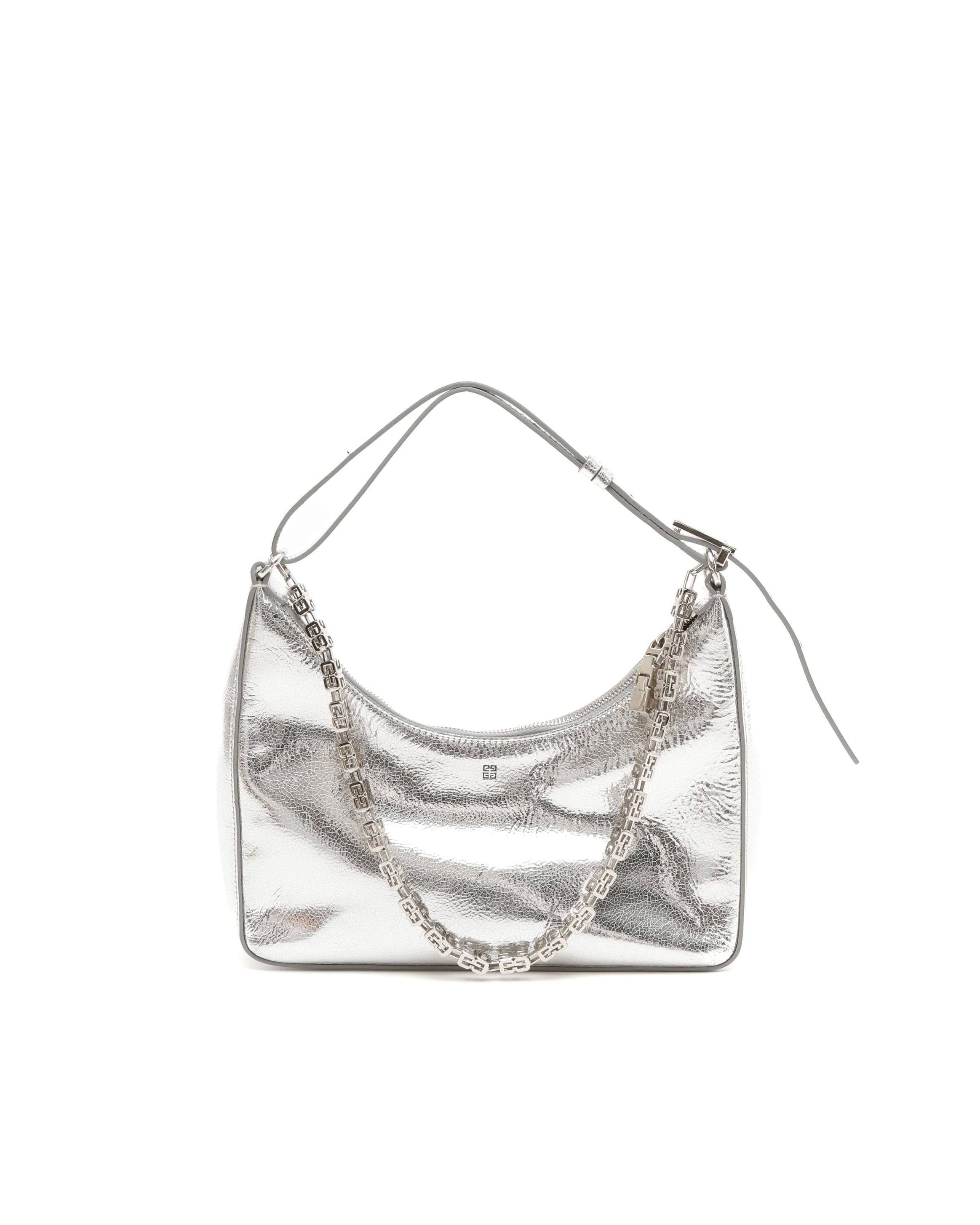 Givenchy Mini Moon Cut Out Bag - Silver - One Size