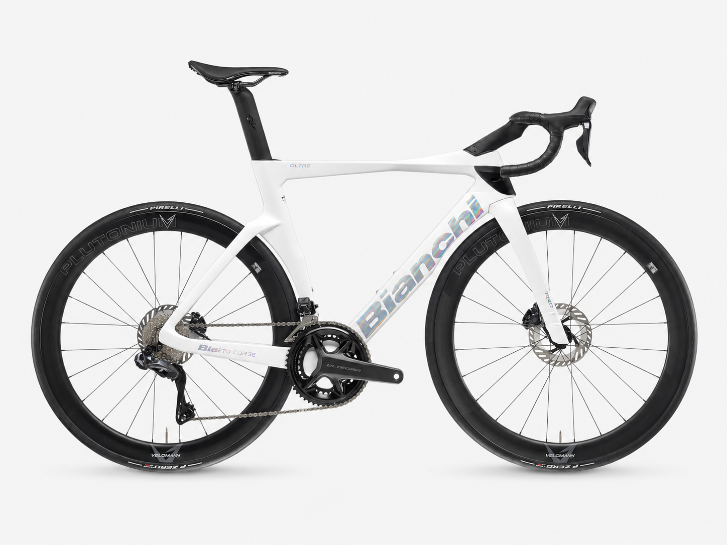 Bianchi Oltre RC 2026 - Shimano Ultegra Di2 2x12sp - Velomann Plutonium Carbon 50mm - 008 / 55 / BU-Moon Landing White (55)