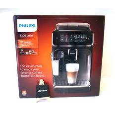 Philips Series 3300 Kaffeevollautomat LatteGo EP3347/90 Schwarz verchromt