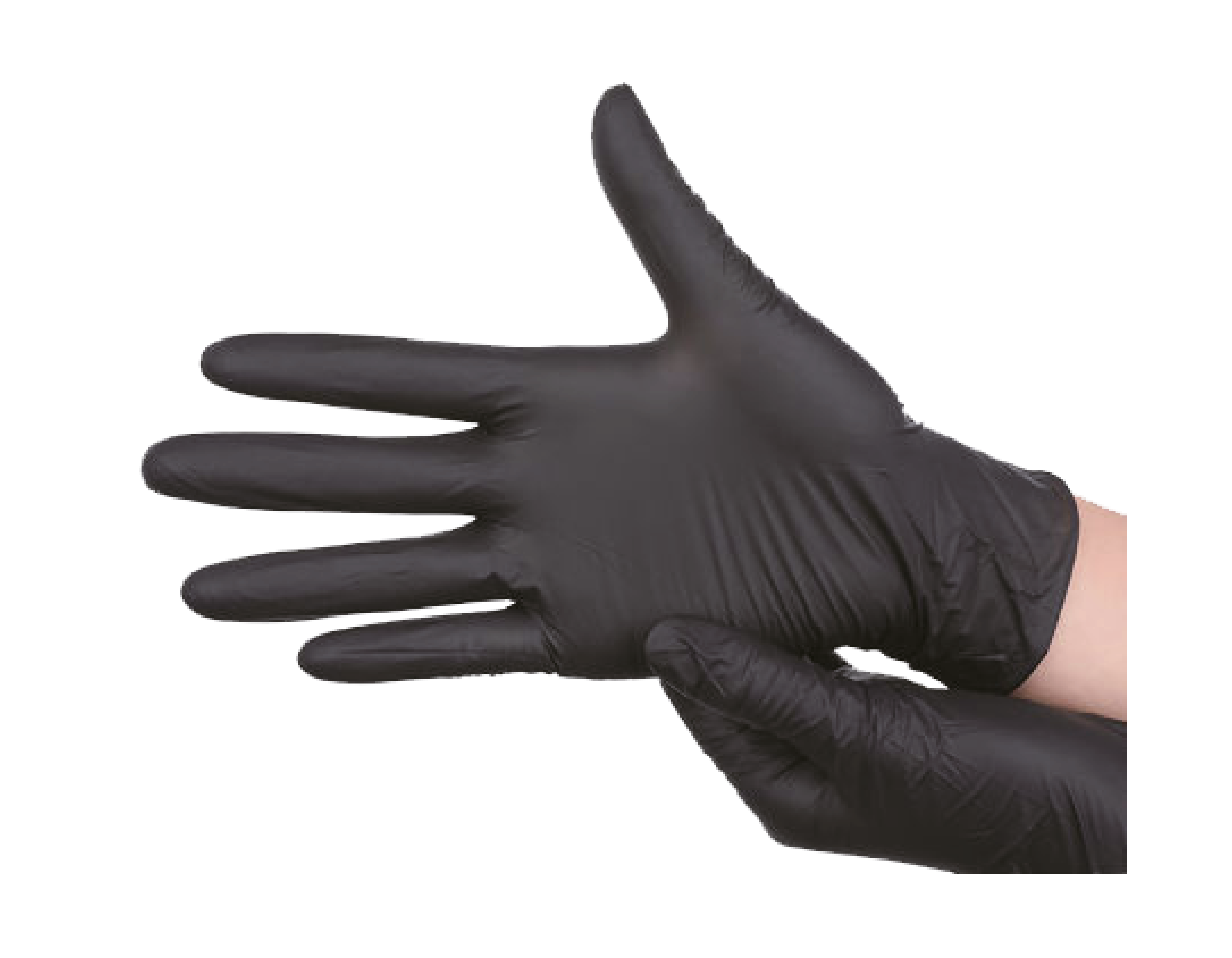 Sorte Nitrilhandskar Small (100 st.)