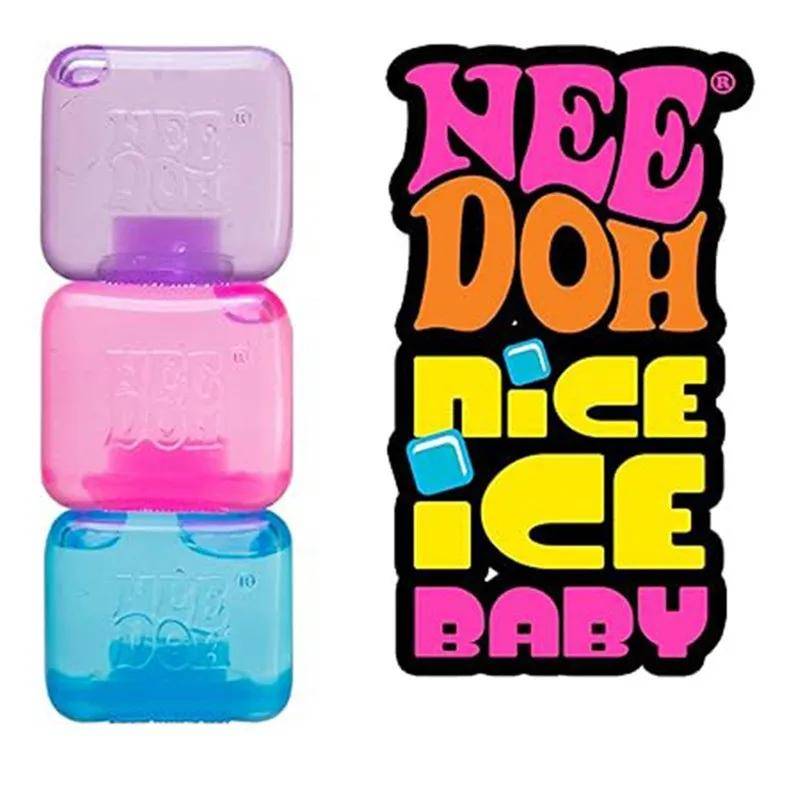 Schylling Needoh Nice Cube Tactile Press Plaything Relieves Stress Sensory Tool Party Gift Children Adult Gift