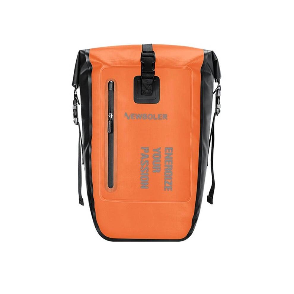 NEWBOLER Bike Pannier Bag 27L Capacity Waterproof Travel Cycling Bag Bicycle Rear Trunk Bag Electric Bike Accessories